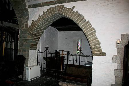 Tintagel - Detail of Chapel